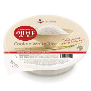 Рис отварной в вакуумной упаковке, 210 г, Корея