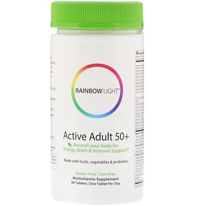 Rainbow Light, Активная зрелость 50+, 90 таблеток