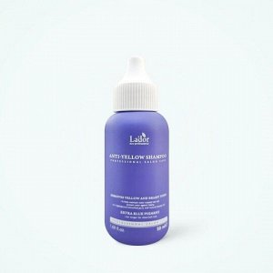 LADOR ANTI YELLOW SHAMPOO 50ml Шампунь для светлых волос для нейтрализации желтого пигмента 50мл