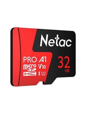 Карта памяти Netac Pro V10 32GB / Карта памяти 32GB / МикроSD карта 32GB / microSD 32GB