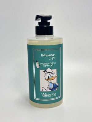 JMSolution Life Disney 100 Marine Cotton Shampoo Увлажняющий минеральный шампунь с морской водой