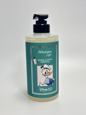 JMSolution Life Disney 100 Marine Cotton Shampoo Увлажняющий минеральный шампунь с морской водой 50мл