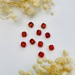 Радуга Самоцветов Бусины для украшений из Сердолика (10 шт)