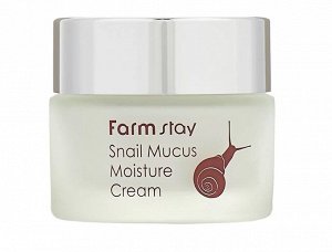 Farm Stay Увлажняющий крем с экстрактом улитки Snail Mucus Moisture Cream, 50мл