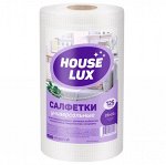 Салфетки House Lux универсальные в рулоне 125шт, 28 x 20см