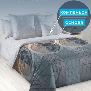 Комплект постельного белья Семейный, перкаль (Дракон)