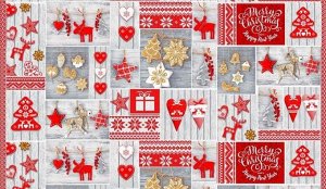 Рушник 50*150 см, рогожка, хлопок 100 % (Чудеса)