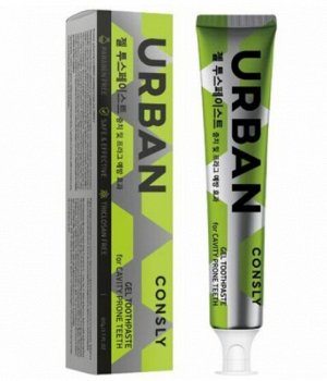 Сonsly Clean Fresh Паста зубная гелевая для комплексной защиты зубов CONSLY URBAN Total Care Gel Toothpaste 105г