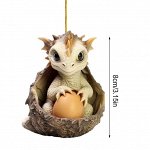 Ёлочная игрушка Дракон, символ 2024 года