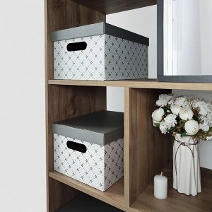 Valiant VAL BC-16 Короба картонные, 25*33*18.5 см, набор 3 шт., ДЕКОР, шт