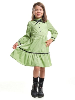 Платье для девочки (104-122см) UD 8053-1(2) фисташковый