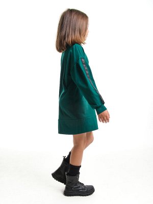 Платье для девочки (104-122см) UD 8054-1(2) т.зеленый