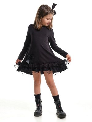 Платье для девочки (104-122см) UD 8055-1(2) черный