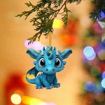 Ёлочная игрушка Дракон, символ 2024 года