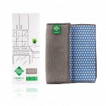 Спонж Сплиттер Green Fiber HOME S6 двусторонний для очищения и впитывания