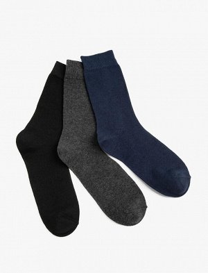 Мужские базовые носки из трех предметов