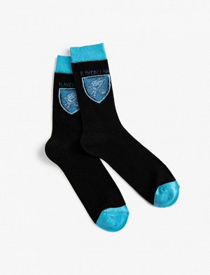 Мужские носки с логотипом Гарри Поттера с лицензионным принтом