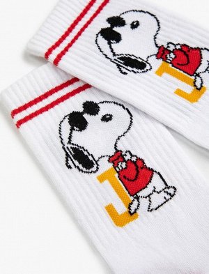 Мужские носки Snoopy Socket с лицензионным принтом