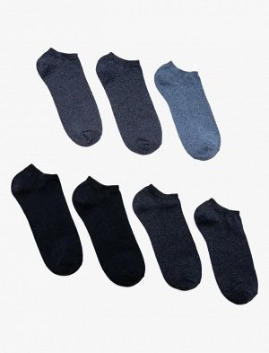Комплект мужских носков-ботинок из 7 предметов