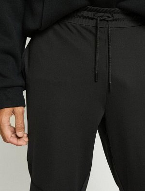 Базовые спортивные штаны-джоггеры с вышивкой с принтом и слоганом