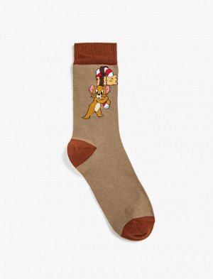 Мужские носки Tom and Jerry с лицензионным принтом