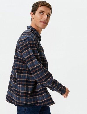 Рубашка Lumberjack с карманом и классическим воротником на пуговицах с длинным рукавом