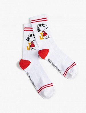 Мужские носки Snoopy Socket с лицензионной вышивкой