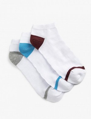 Мужские носки-пинетки, набор из 3 шт