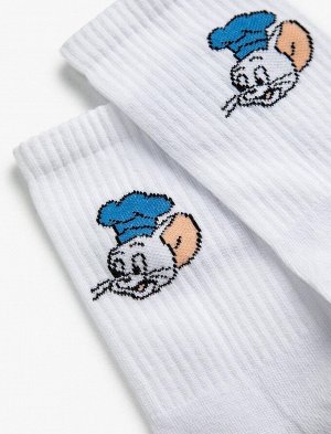 Мужские носки Tom and Jerry с лицензионным принтом