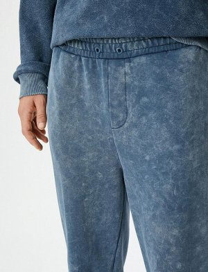Моющиеся спортивные штаны с широкой талией и эластичным карманом