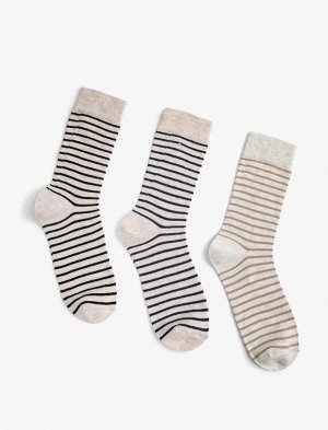 Комплект мужских носков из трех предметов