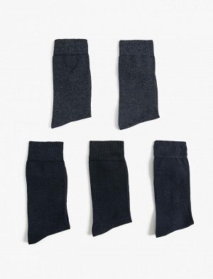 Мужской базовый комплект носков из 5 предметов