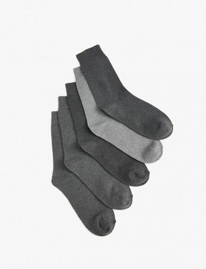 Мужской базовый комплект носков из 5 предметов