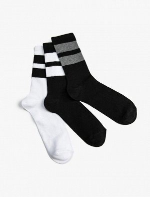 Мужские базовые носки из трех предметов