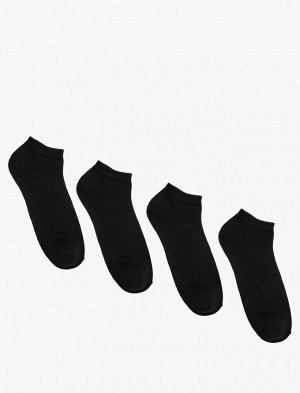Комплект мужских носков-ботинок из 4 предметов