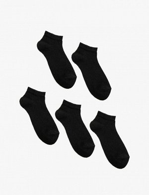 Комплект мужских носков-ботинок из 5 предметов