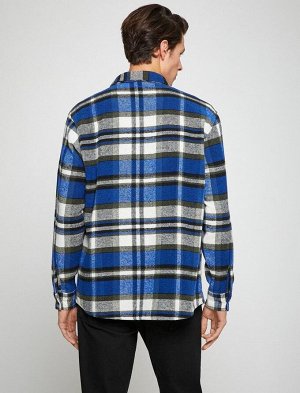 Рубашка Lumberjack в клетку с классическим воротником с карманами