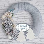 Набор для создания новогоднего венка &quot;Искры волшебства&quot;