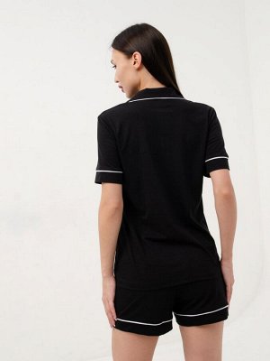 Пижама женская BLACK(шорты)