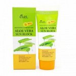 Увлажняющий солнцезащитный крем для лица и тела с соком алое Ekel Soothing&amp;Moisture Aloe Vera Sun Block SPF 50 PA+++