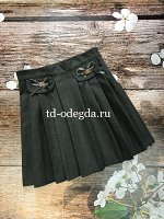 Юбка 105 серый