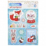 Чипборд вырубной для скрапбукинга Winter fairytale, 11 ? 16 см