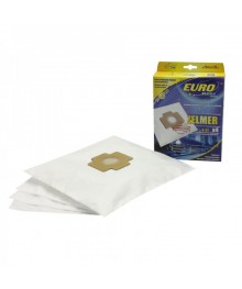 Euro clean E-37/4 шт мешки-пылесборники (Zelmer, Clatronic, Kenwood, Otto, Priveleg)