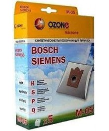 OZONE micron M-05 синтетические пылесборники 5 шт.( Bosсh Typ D,E,F,G )