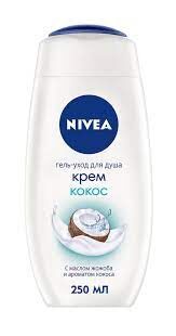 Гель для душа Nivea 250 мл Крем Кокос