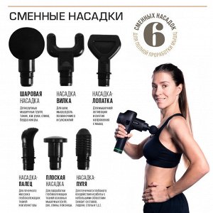 Массажер Sophidio Gravity Gun Muscle Massage Gun Массажный пистолет