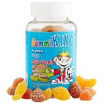 Gummi King, Мультивитаминно-минеральная добавка, с овощами, фруктами и волокнами, для детей, 60 тянучек