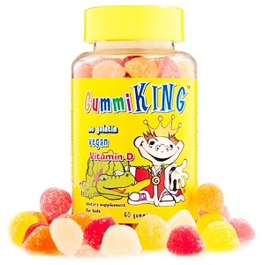 Gummi King, Витамин D, 60 гамми