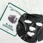 A&#039;PIEU Глубокоочищающая маска для лица Pore Deep Clear Black Charcoal Mask