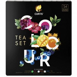 Чай Curtis Colour Tea Set 1,56 г*54 пак  ассорти сашет 102157